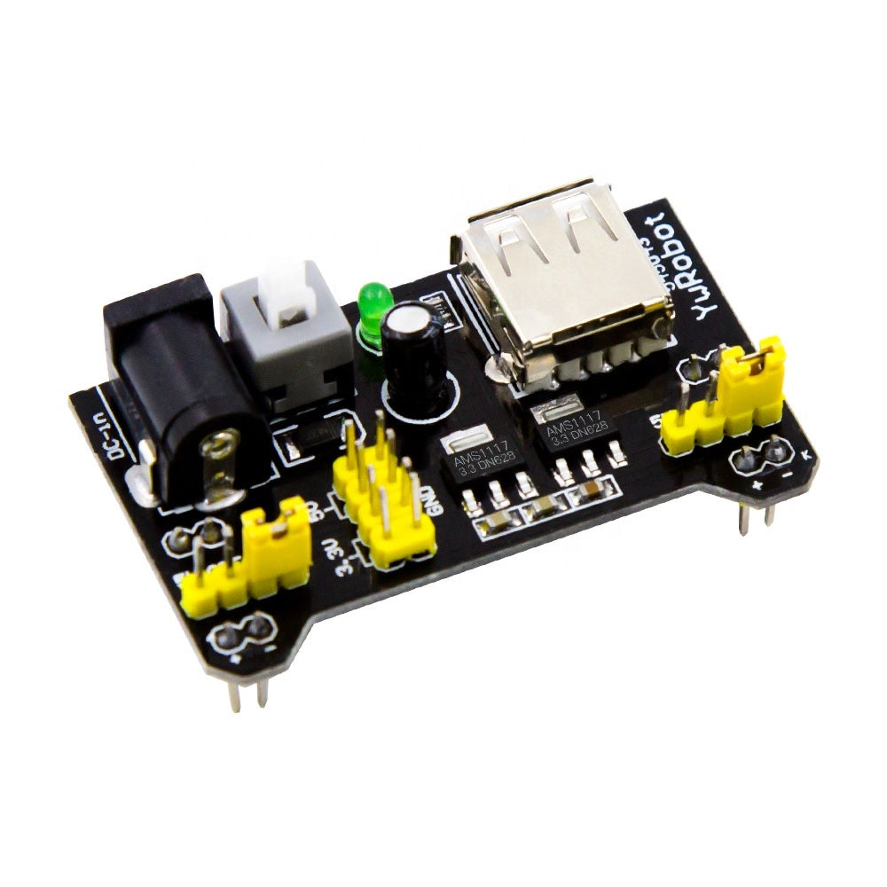 3.3V/5V MB102 Breadboard Power Supply Module