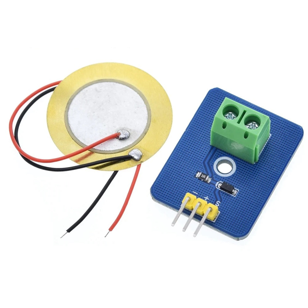 3.3V/5V Ceramic Piezo Vibration Sensor Module