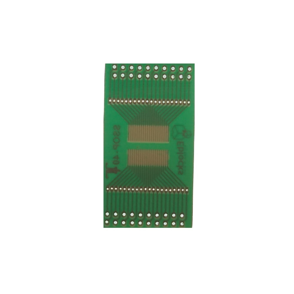 40 SSOP IC Single Sided Glass PCB (53x28)mm