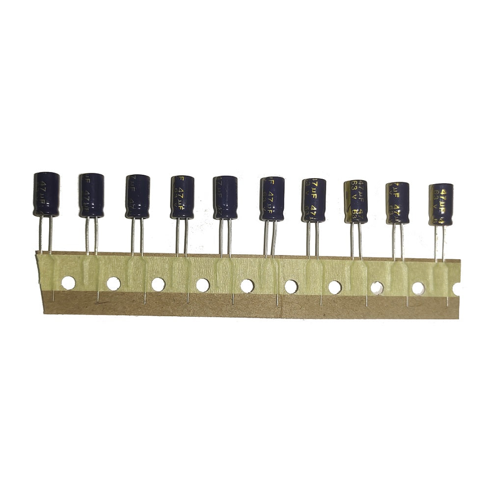 47uF 63V Electrolytic Capacitor - Digicap