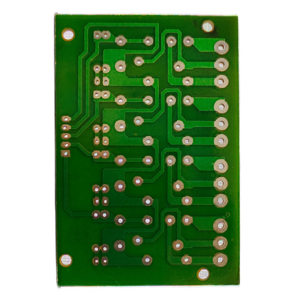 4 Relay Single Sided Phenolic PCB (80x55)mm