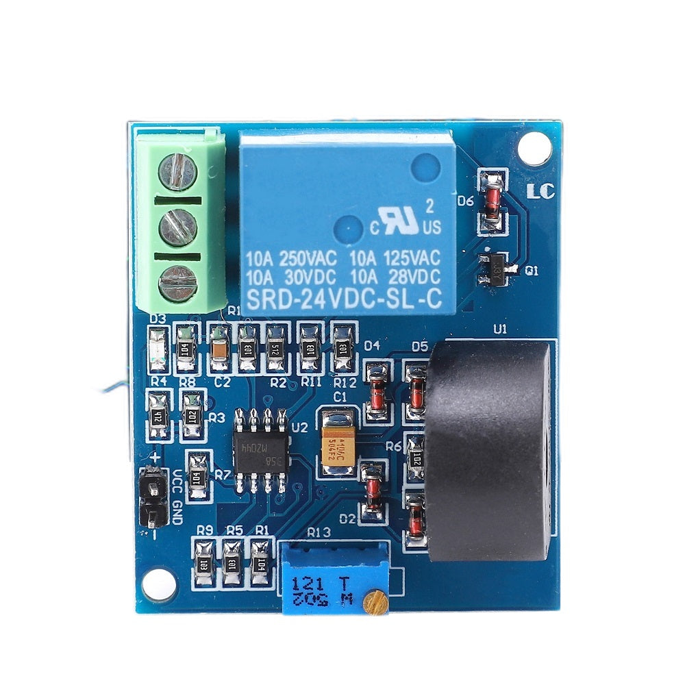 5A 12V Overcurrent Protection AC Current Detection Sensor Module