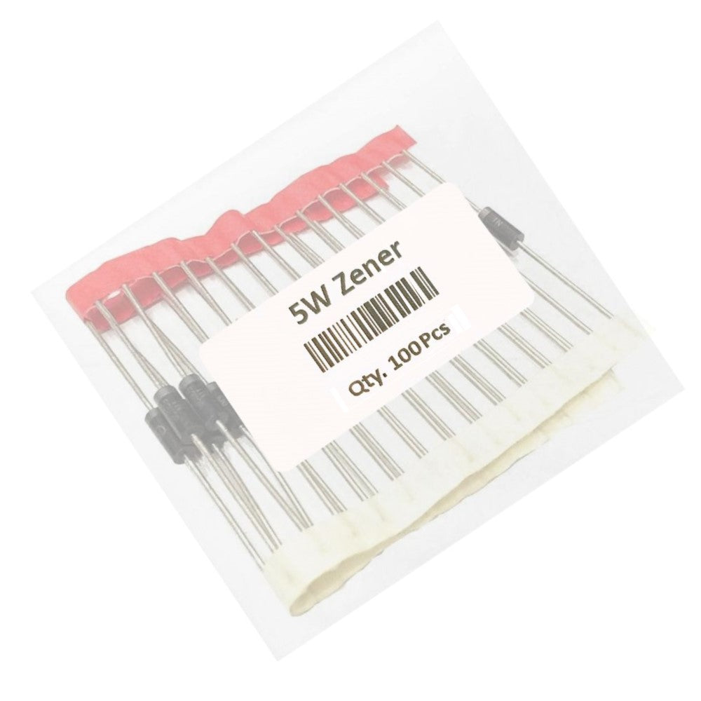 5 X RFT 12V Zener Diodes (sz600-12) – 8W, 5% Tolerance, 2-Pin, Through-Hole Mount