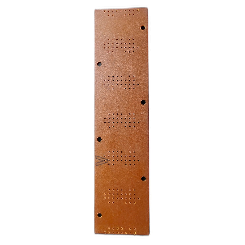 6 Digit 1 inch Display Single Sided Phenolic PCB (138x35)mm