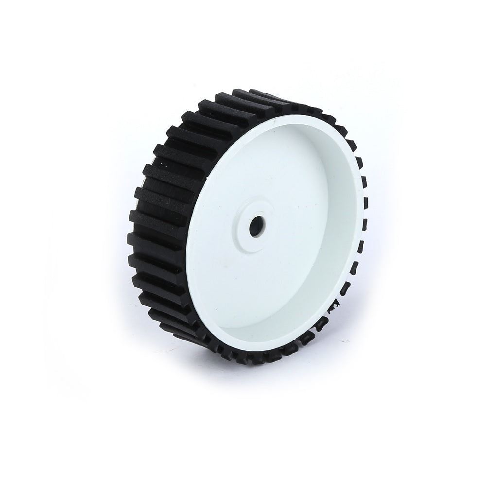 70x20mm White Wheel - 6mm