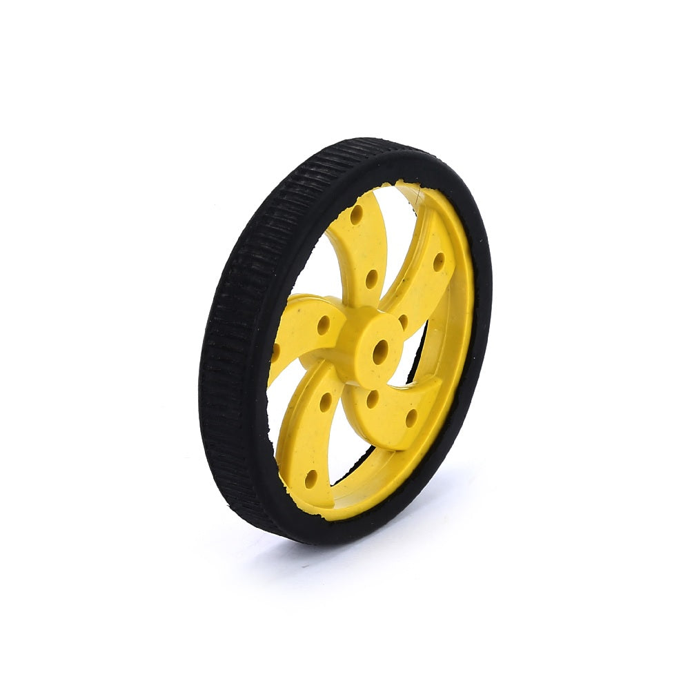 80x10mm Waterproof Motor Wheel