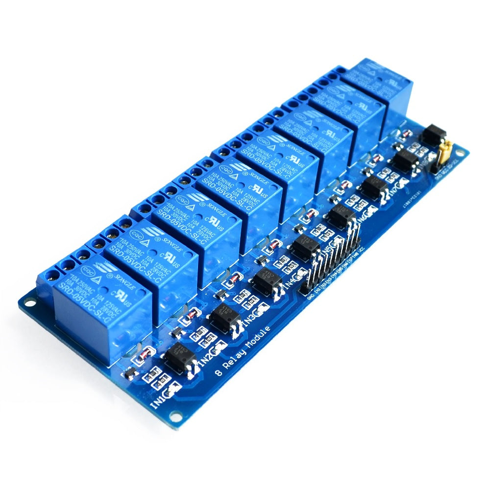 8 Channel 5V Relay Module with Optocoupler