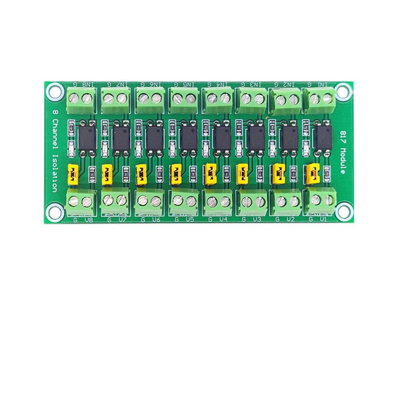 PC817 8 Channel Optocoupler Isolation Module