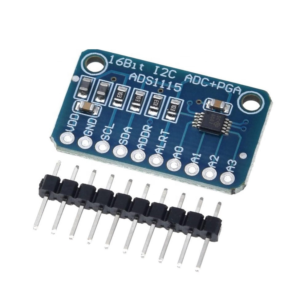 ADS1115 16-Bit I2C ADC 4-Channel Programmable Gain Amplifier Module