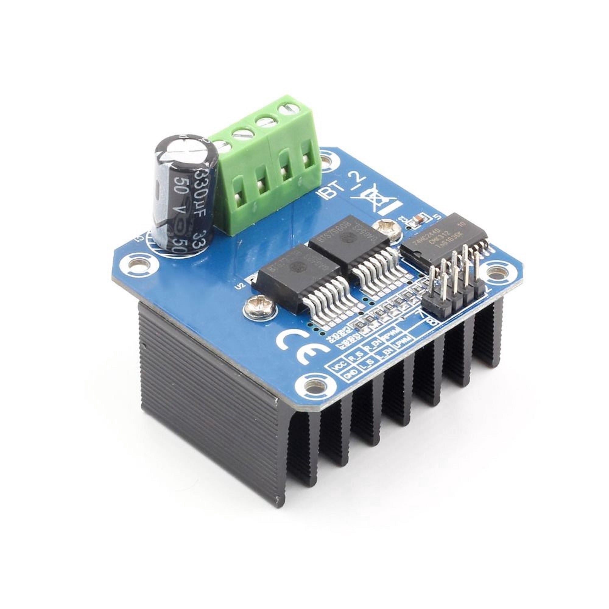 BTS7960 43A H-Bridge High-Power Stepper Motor Driver Module