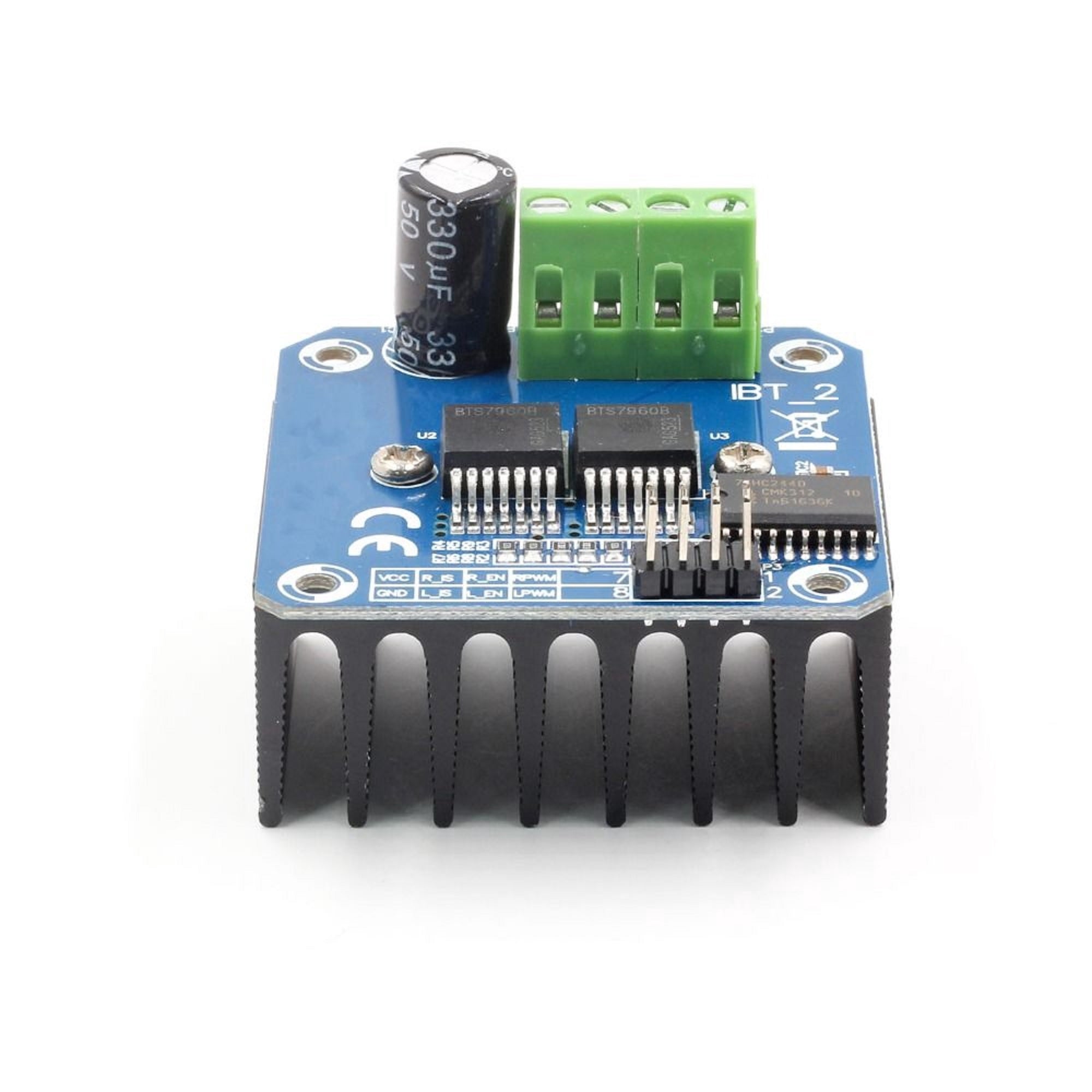 BTS7960 43A H-Bridge High-Power Stepper Motor Driver Module