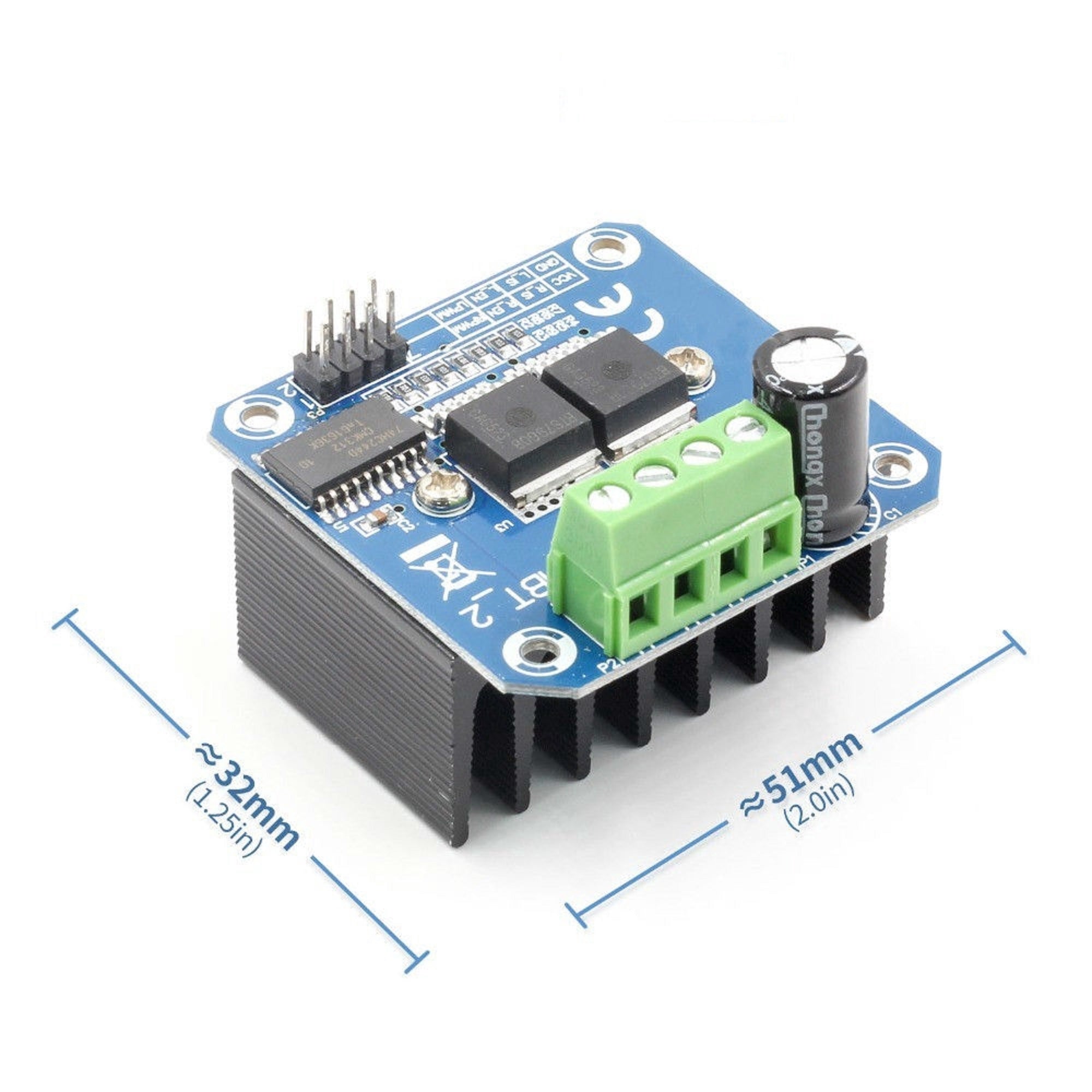 BTS7960 43A H-Bridge High-Power Stepper Motor Driver Module