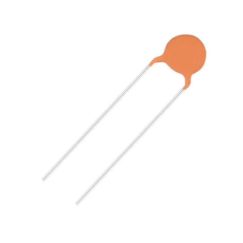 25pcs 10µF 50V Non-Polarized Radial Ceramic Capacitors – CT4-0805Y106M500, Generic Brand
