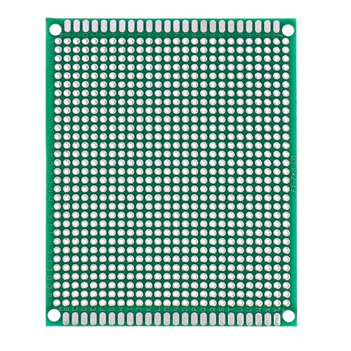 DM2430PTH Double Sided Glass PCB (90X70)mm