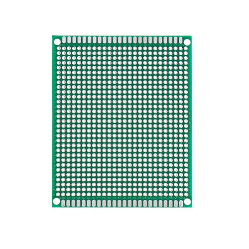 DM2430PTH Double Sided Glass PCB (90X70)mm