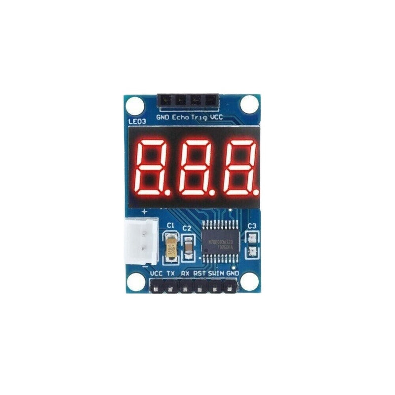 Digital Display for HC-SR04 Ultrasonic Distance Measurement Control Board