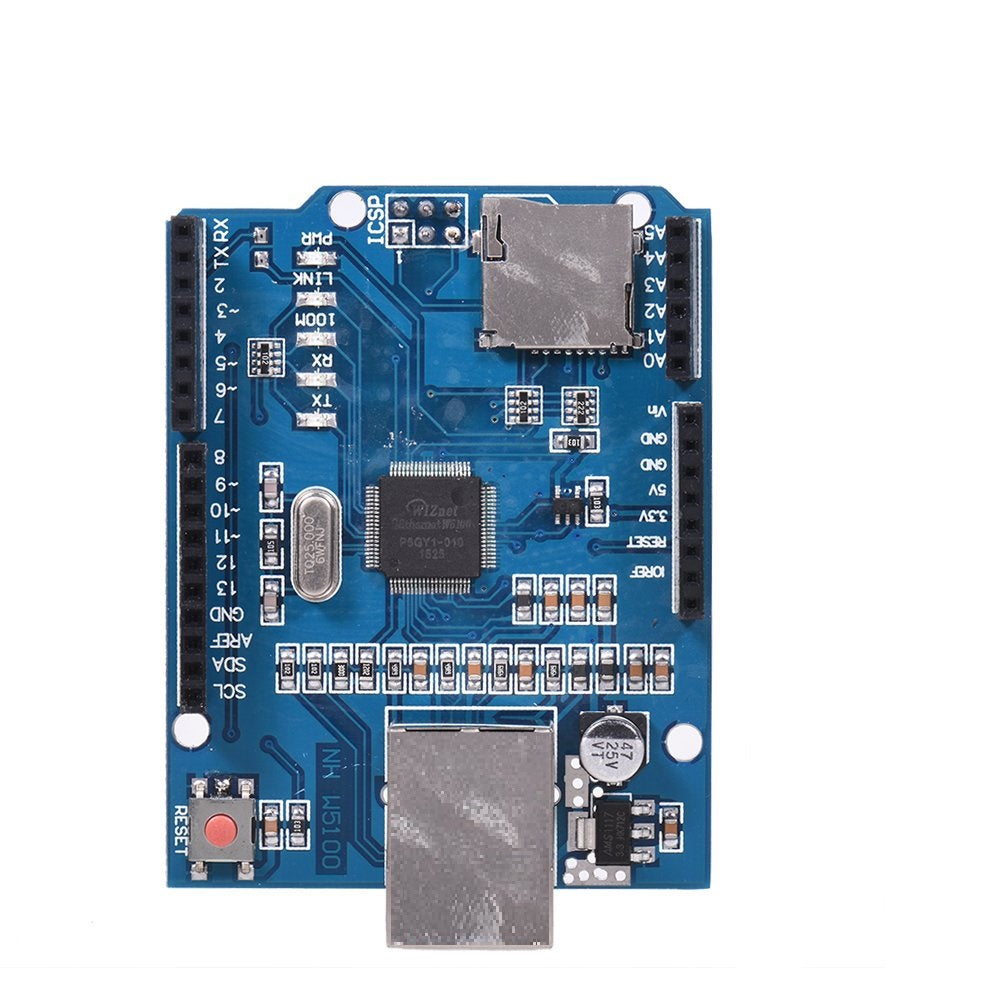 Ethernet W5100 Shield Network Expansion Board Micro SD Card Slot for Arduino