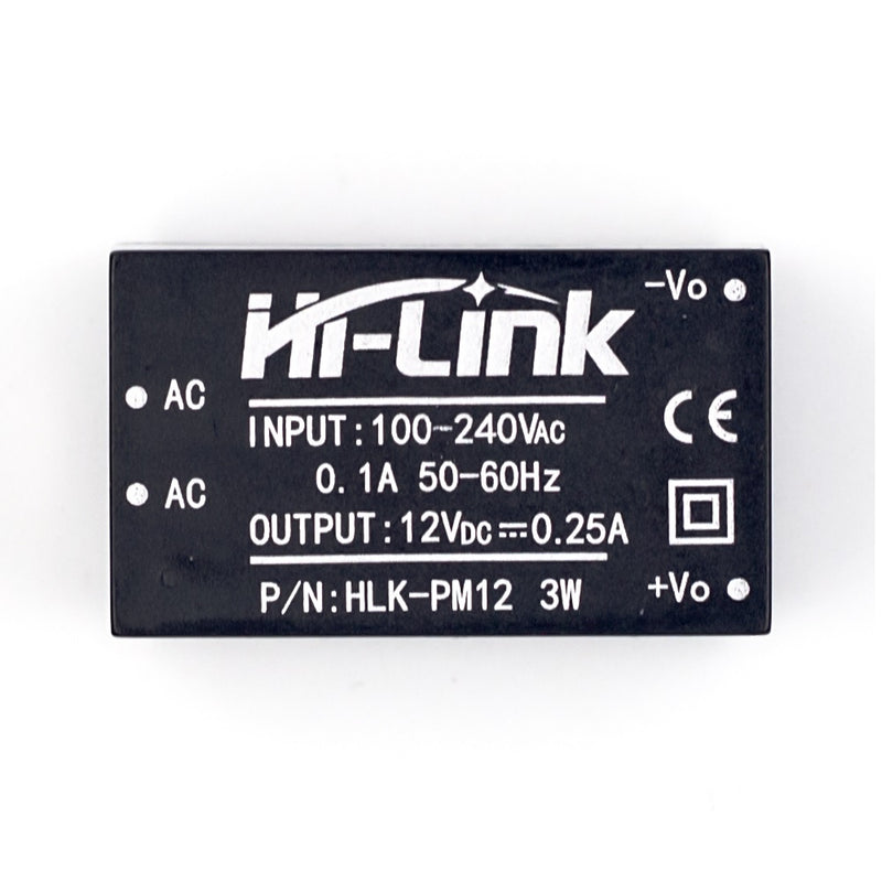 Hi-link HLK-PM12 - 12V 3W - AC to DC Power Supply Module