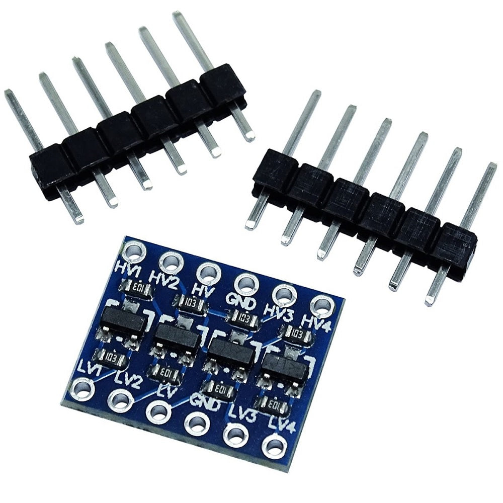 I2C 4 Channel 3.3V to 5V Bi-Directional Logic Level Converter