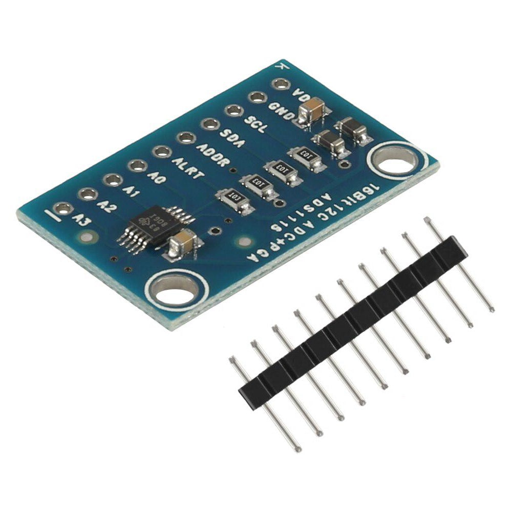 ADS1115 16-Bit ADC- 4 Channel with Programmable Gain Amplifier