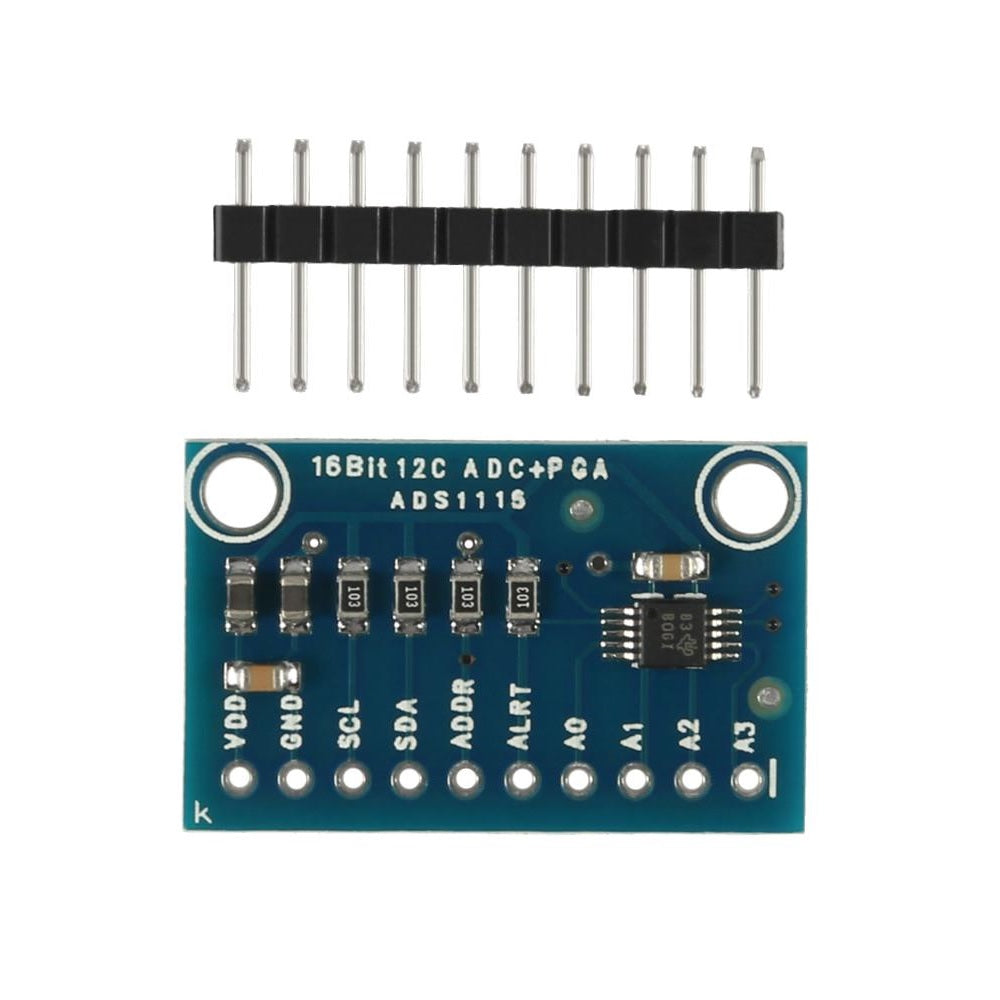 ADS1115 16-Bit ADC- 4 Channel with Programmable Gain Amplifier