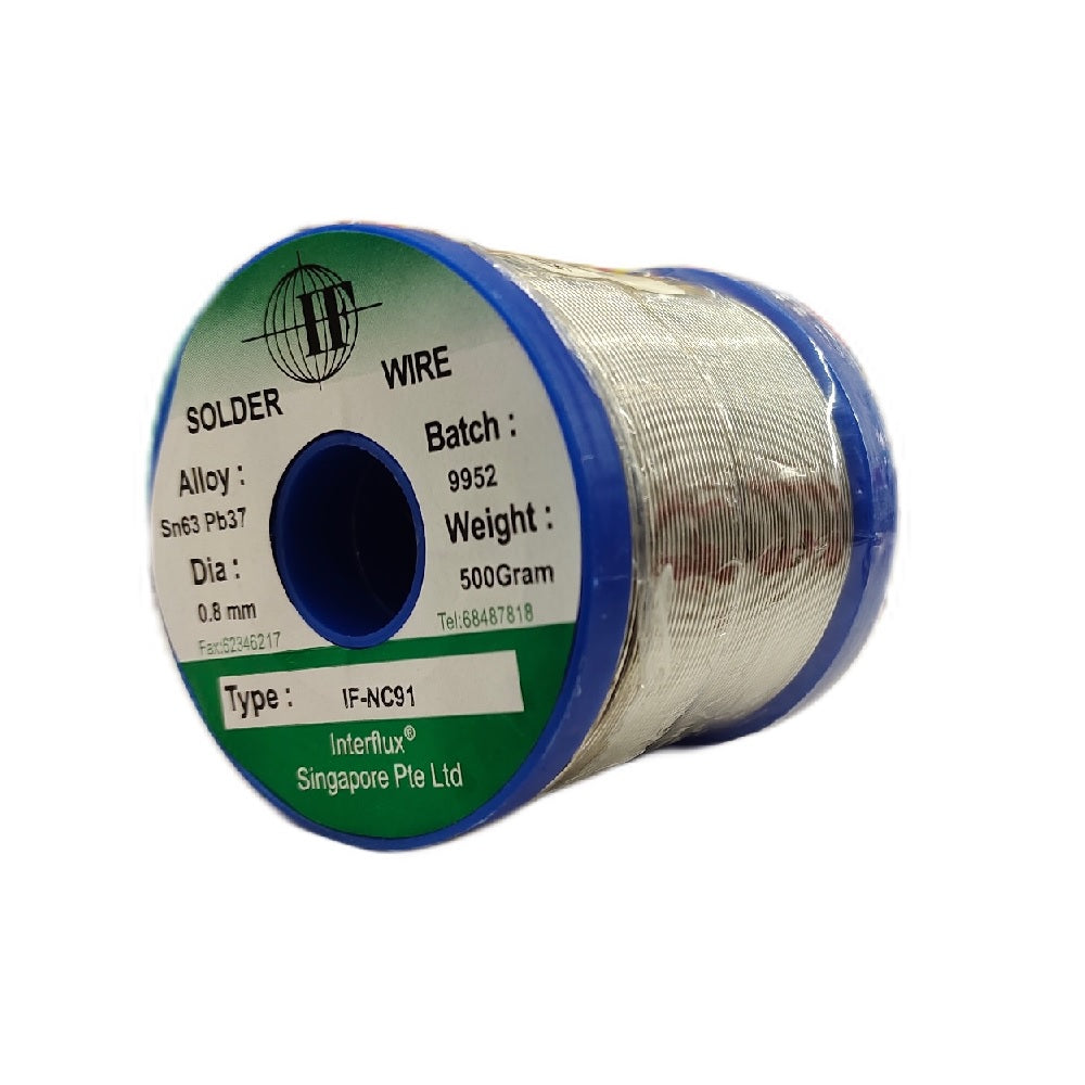 IF Sn63/Pb37 Solder Wire  22 SWG  - 500 gm