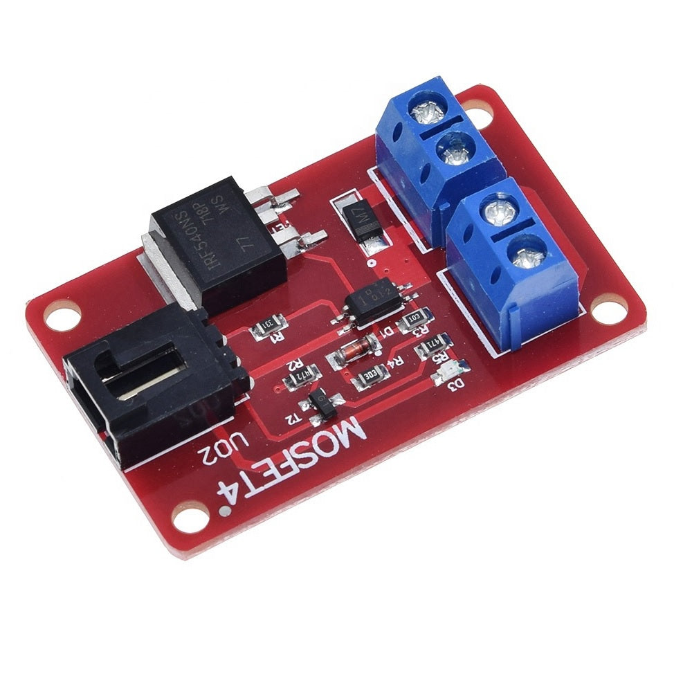 IRF540 MOSFET High Voltage DC Power Switch PWM Speed Control Trigger Driver 100V 33A Module Arduino