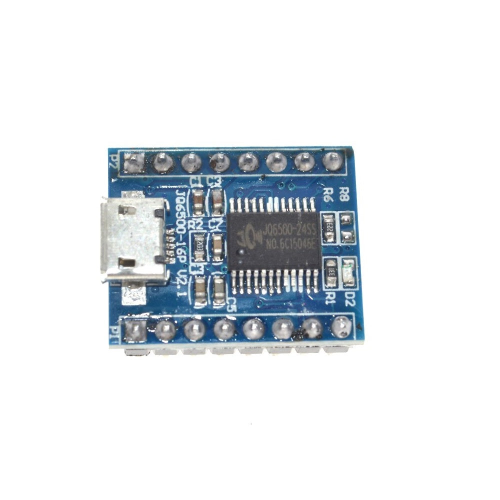 JQ6500 Voice Module MP3 Module MCU Serial Port Control Broadcast one-on-one 5 Way Control Music IC 16Mbit