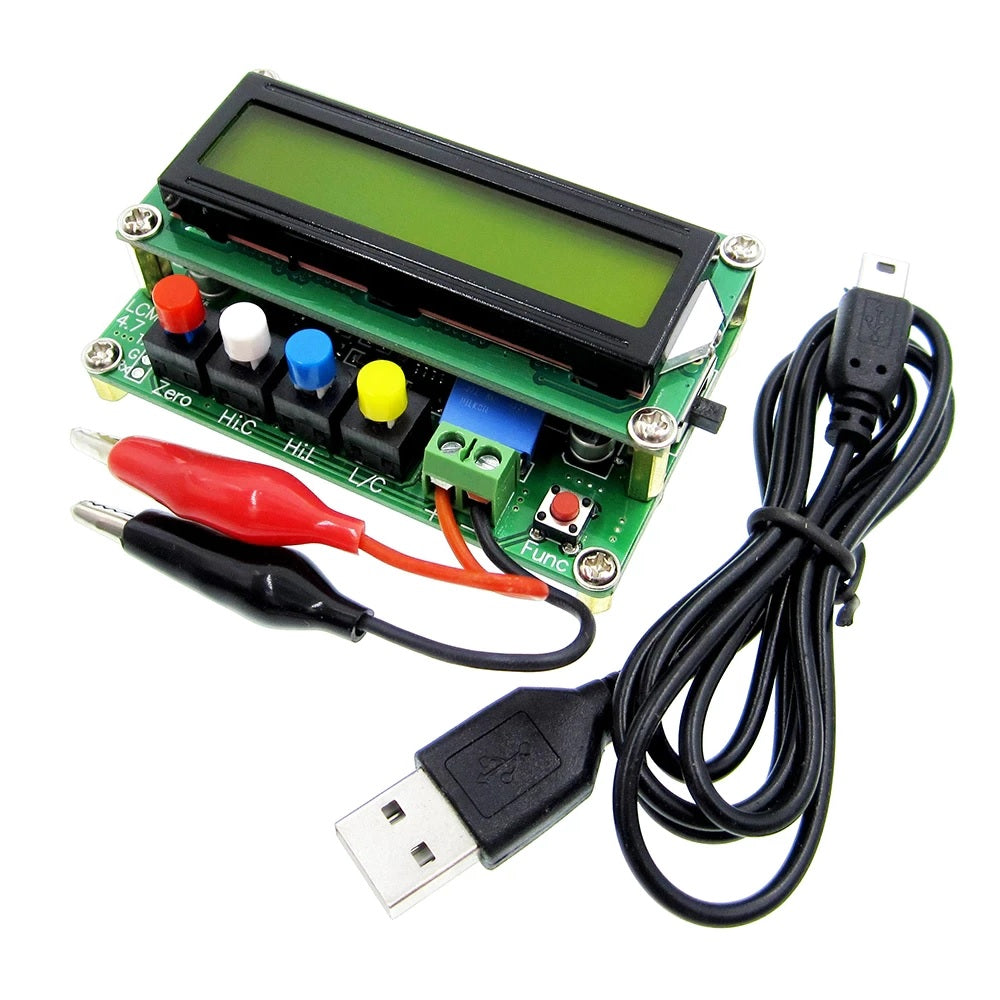 LC100A 2.5″ LCD Digital High Precision Inductance/Capacitance (LC) Meter