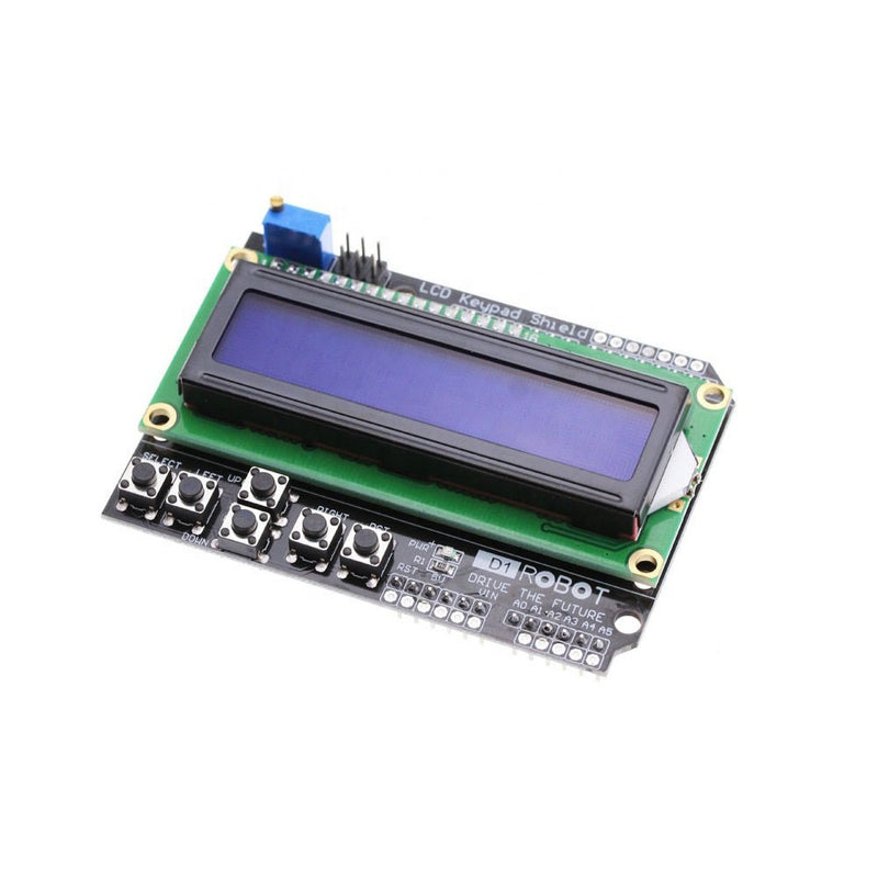 16x2 (1602) RGB HAT LCD Keypad Shield for Raspberry Pi