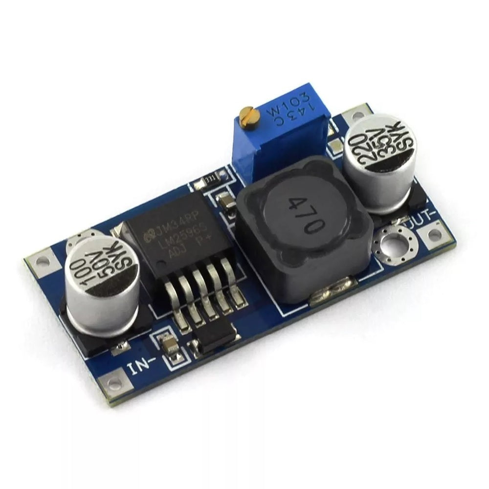 LM2596 DC-DC Buck Converter Adjustable Step Down Power Supply Module