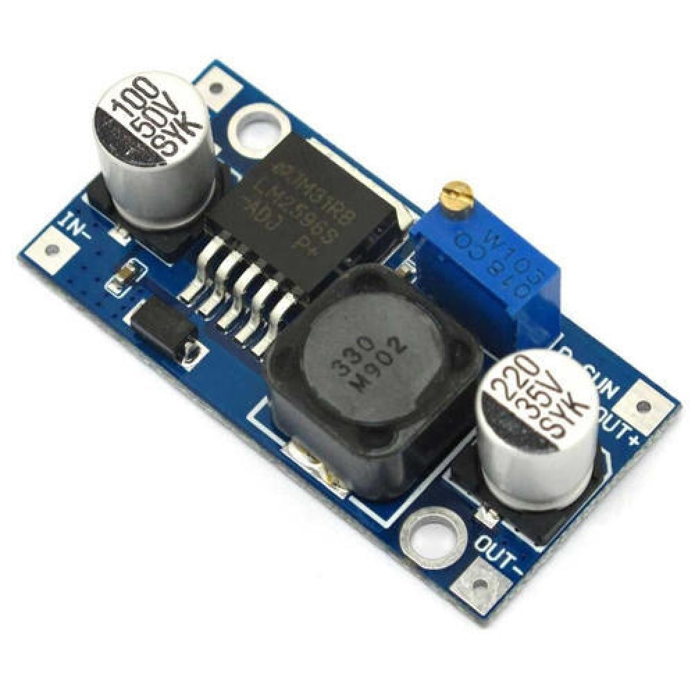 LM2596 DC-DC Buck Converter Adjustable Step Down Power Supply Module