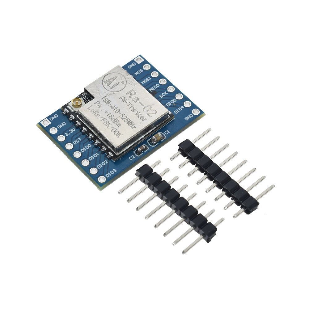 2 Stuks Ra-01 LoRa SX1278 433MHz Module – Draadloze Spread-spectrum Transmissie Socket Met Veerantenne