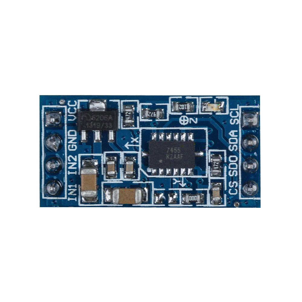 MMA7455 Triple-Axis Accelerometer Module