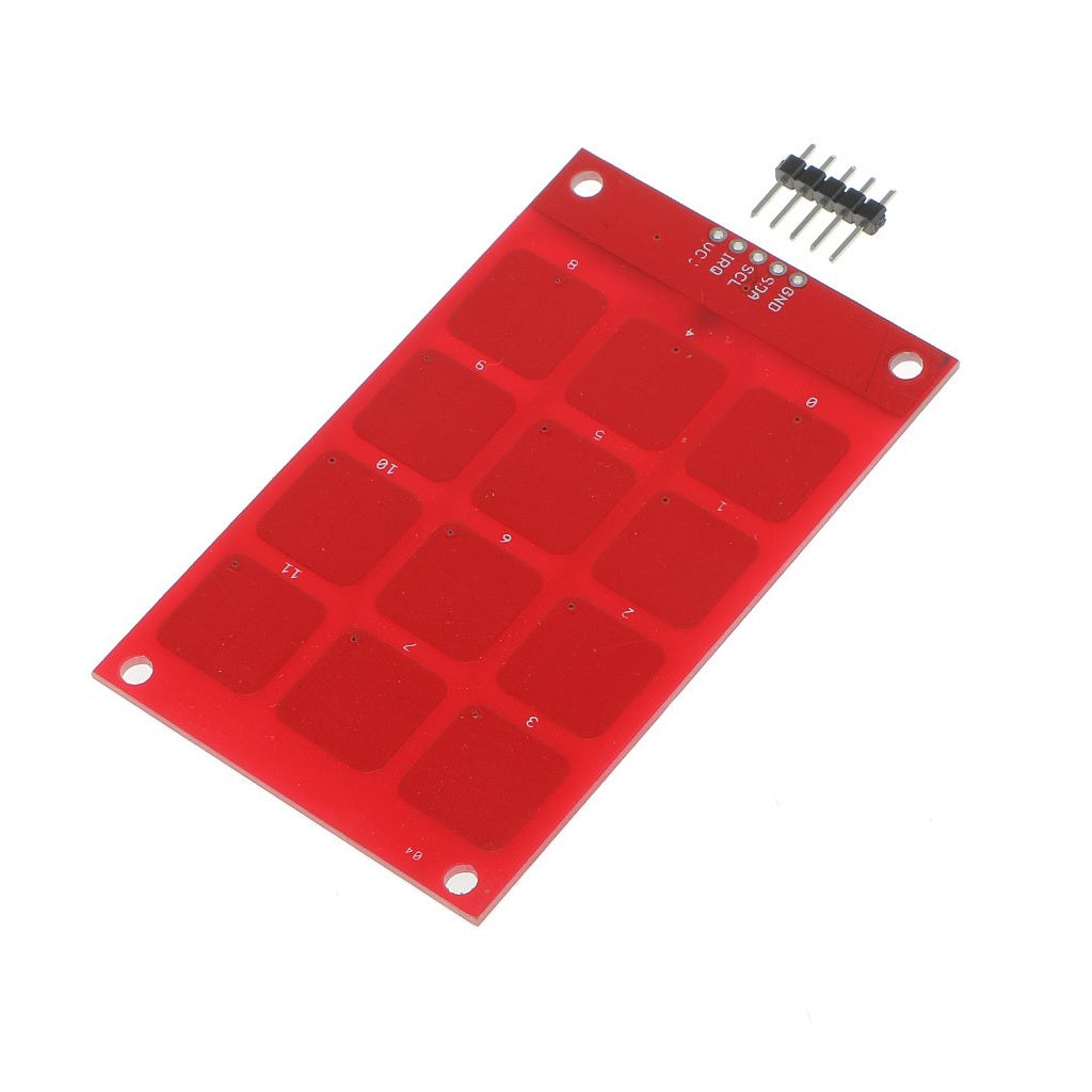 MPR121 Capacitive Touch Sensitive 3x4 Keyboard Module