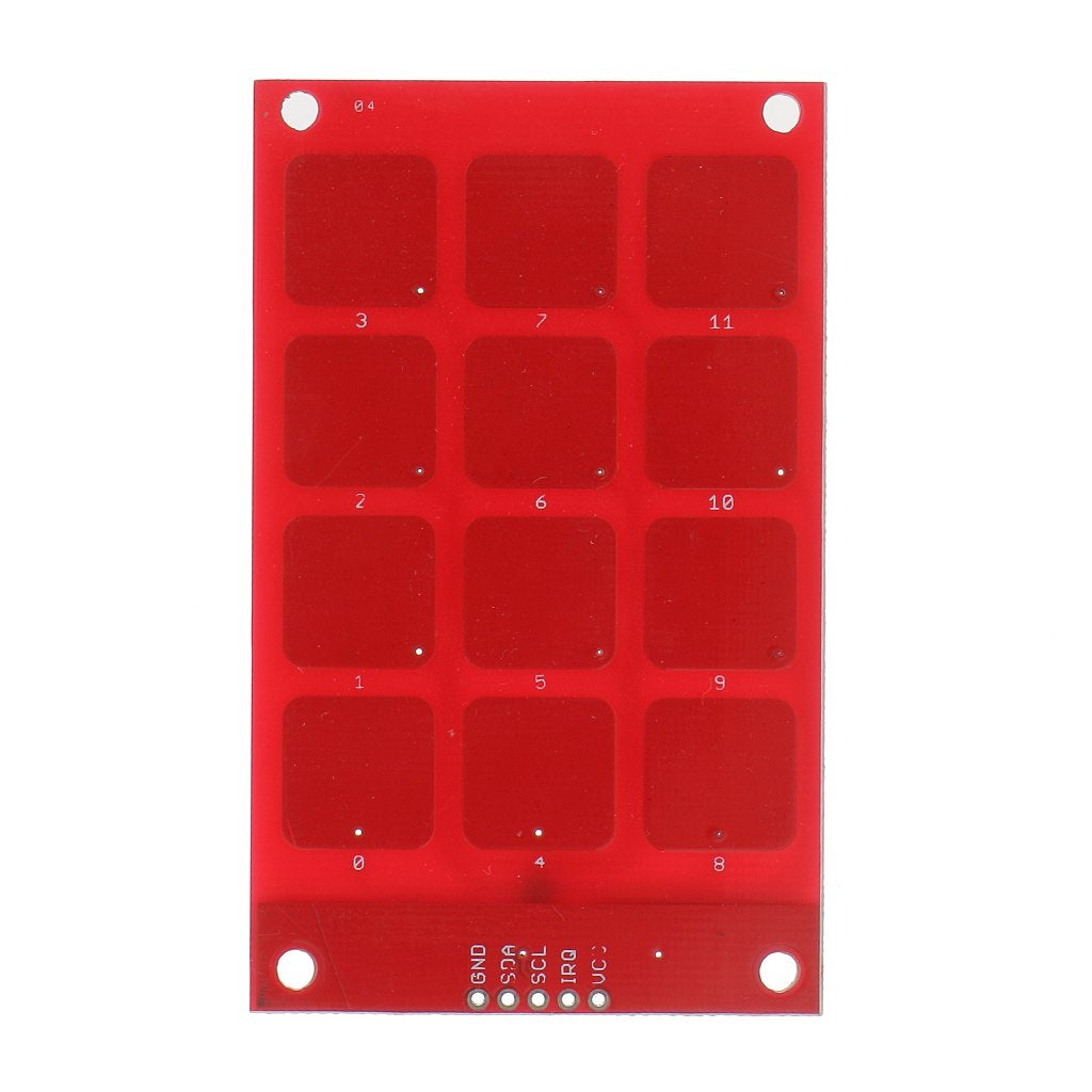 MPR121 Capacitive Touch Sensitive 3x4 Keyboard Module