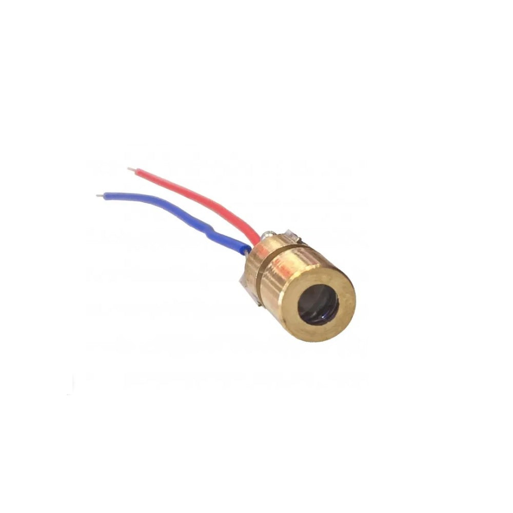 Mini Laser Dot Diode Module - 650nm 6mm 3VDC 5mW