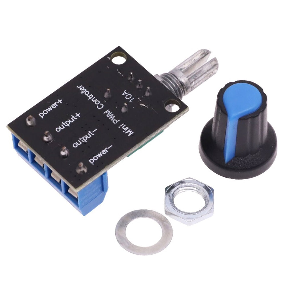 5V 12V 10A Voltage Regulator PWM DC Motor Speed Controller Governor Stepless Speed Regulator LED Dimmer Power Controller