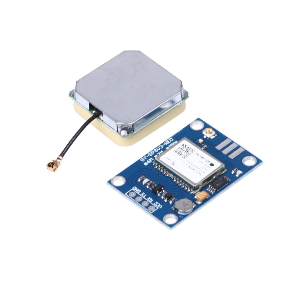 ElectroWorldFR Module GPS NEO-8M avec antenne en céramique EEPROM APM 2.5 NEO-8M ElectroWorldFR Module GPS NEO-8M avec antenne en céramique EEPROM APM 2.5 NEO-8M