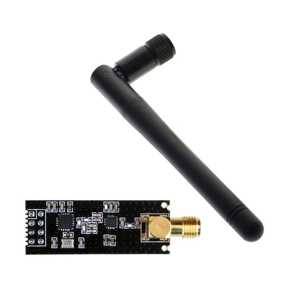 NRF24L01 2.4GHz PA+LNA SMA Wireless Transceiver Module with Antenna