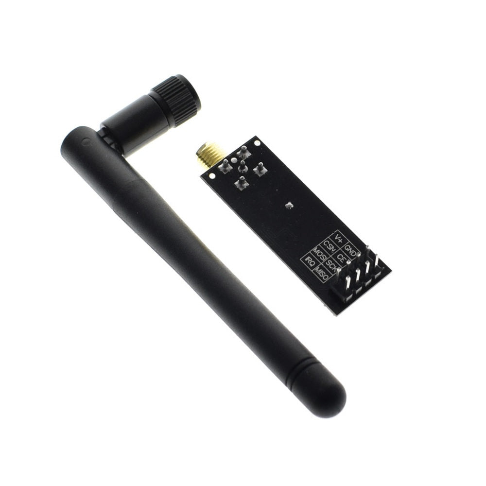 NRF24L01 2.4GHz PA+LNA SMA Wireless Transceiver Module with Antenna