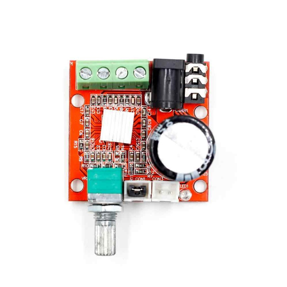 Hailege 2 Pezzi Modulo Amplificatore PAM8610 – 10W+10W Stereo Classe D Con Protezione E Mute
