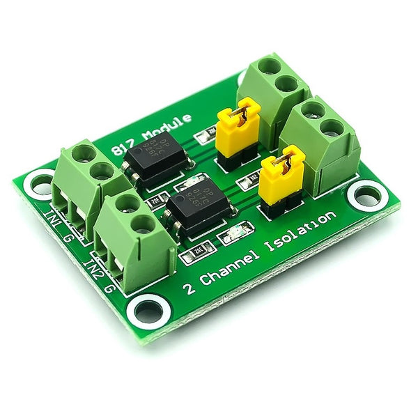 PC817 2 Channel Optocoupler Isolation Module
