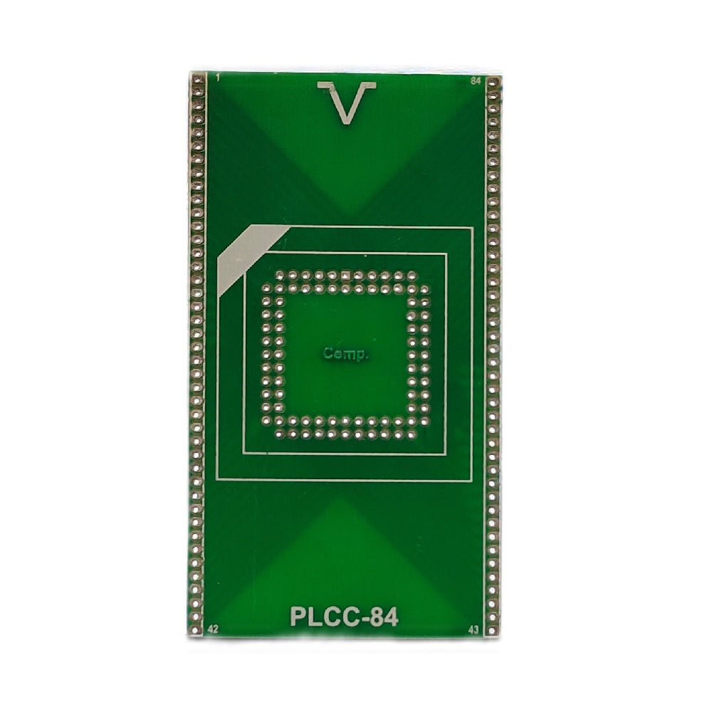 84PLCC PTH Single Sided Glass PCB (108x60)mm