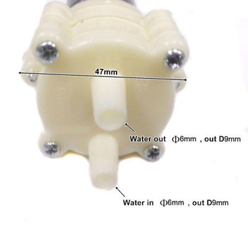 R385 6-12V DC Diaphragm Based Mini Aquarium Water Pump