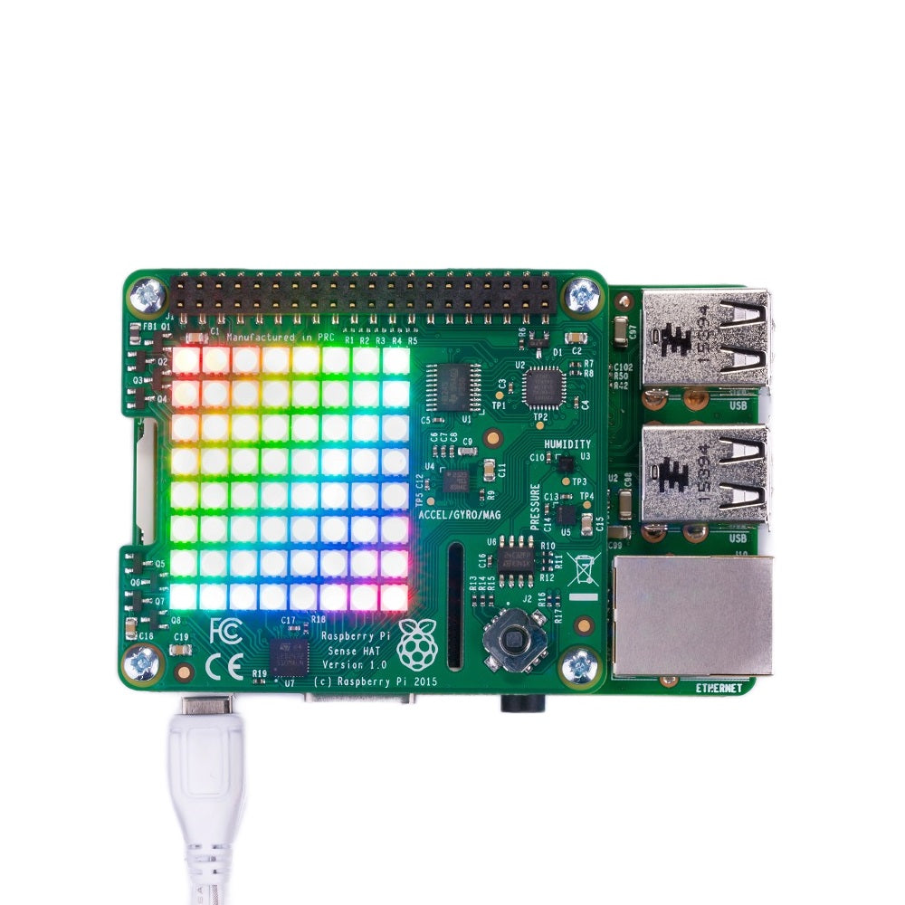 Raspberry Pi Sense HAT for the Pi 3/2/B+/A+ Model