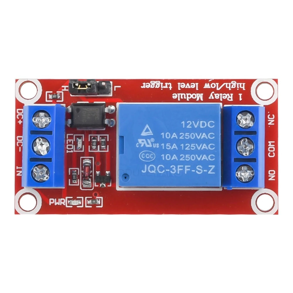 1 Channel 12V Relay Module with Optocoupler Support High and Low Trigger