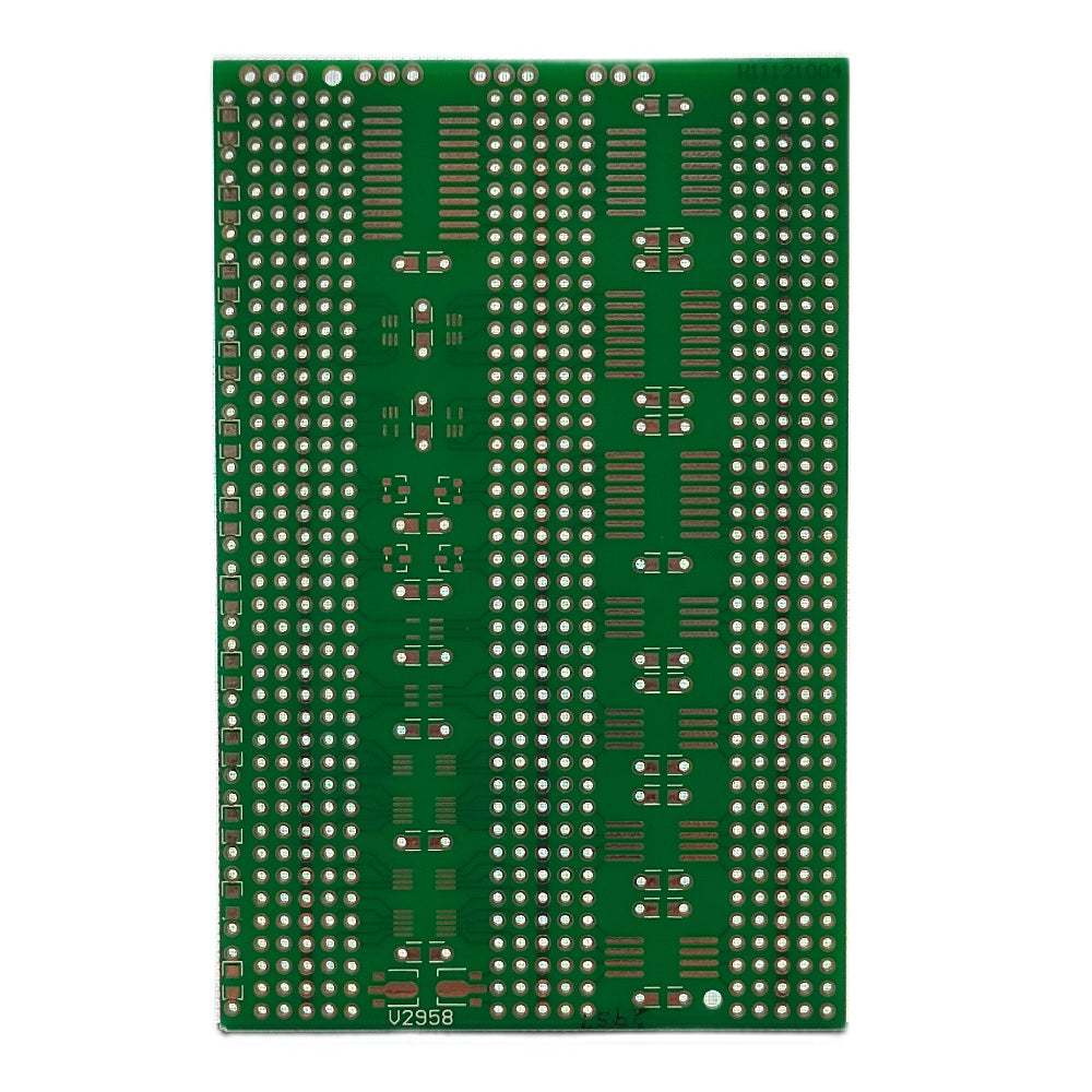 SMDV2958S SMD Practice 1.6mm Single Sided Glass PCB (99x71)mm