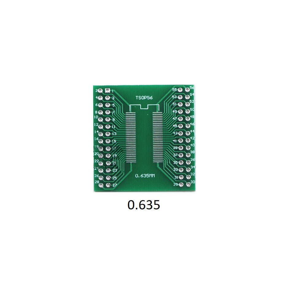 SOP56 SSOP56 TSSOP56 to DIP56 PTH Double Sided Glass PCB