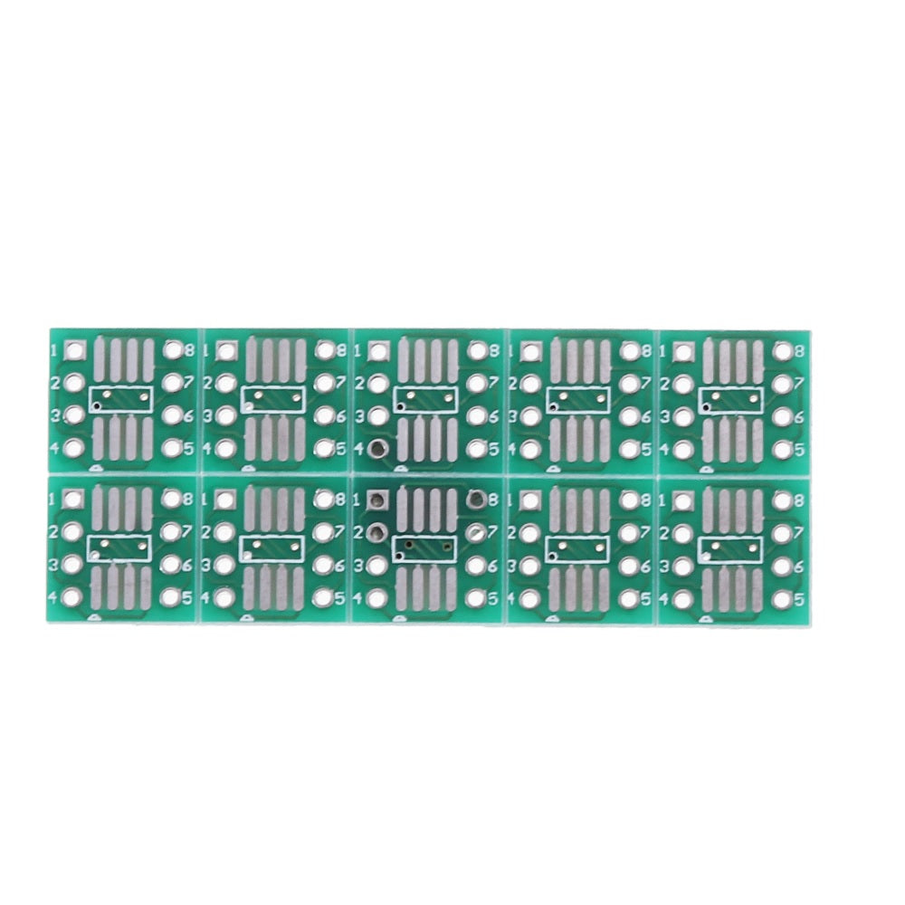 SOP8 TSSOP8 SSOP8 TO DIP8 PTH Double Sided Glass PCB